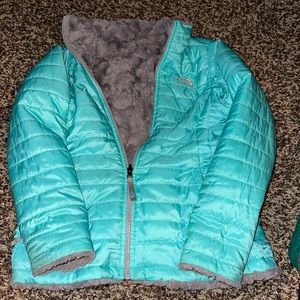 Girls Northface Reversible Jacket